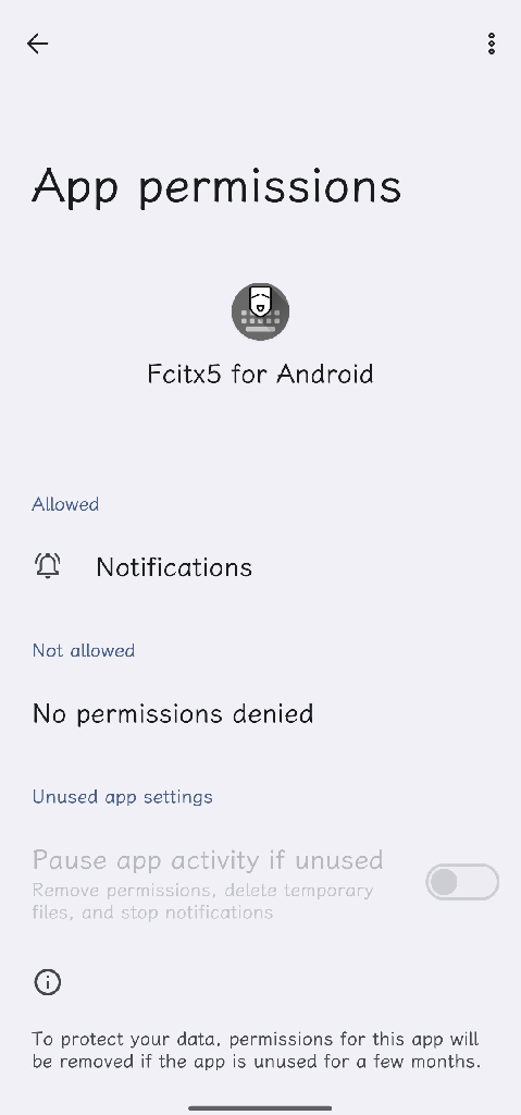 Permissions